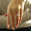 1.18 CT Princess 3 Stones Moissanite Engagement Ring - crownmoissanite