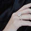 2.0 CT Round Shaped Moissanite Solitaire Twisted Engagement Ring - crownmoissanite