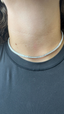 Princess Moissanite Diamond Tennis Necklace