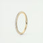 0.37 Round Cut Full Eternity Moissanite Bridal Wedding Band - crownmoissanite