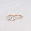 3.2 CT Round Cut Solitaire Pave Moissanite Engagement Ring - crownmoissanite
