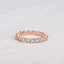 0.4 CT Round And Marquise Alternative Moissanite Wedding Band - crownmoissanite