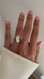 1.0 - 2.0 CT Marquise Shaped Moissanite Solitaire Style Bridal Set