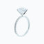 2.0 CT Round Shaped Moissanite Solitaire Pave Setting Engagement Ring - crownmoissanite