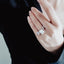 3.0 CT Radiant Shaped Moissanite Solitaire Pave Setting Engagement Ring - crownmoissanite