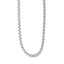 Round Moissanite Diamond Tennis Necklace