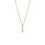 0.13 CT Marquise Moissanite Diamond Solitaire Pendent Necklace - crownmoissanite