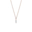 0.13 CT Marquise Moissanite Diamond Solitaire Pendent Necklace - crownmoissanite