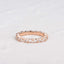 0.4 CT Round & Marquise Shaped Moissanite Alternative Stone Wedding Band - crownmoissanite