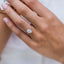 1.85 CT Oval Solitaire Moissanite Engagement Ring - crownmoissanite
