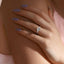 1.67 CT Radiant Cut 3 Stone Moissanite Engagement Ring - crownmoissanite
