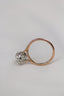 4.50 CT Pear Solitaire Bridge Moissanite Engagement Ring - crownmoissanite