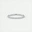 0.37 Round Cut Full Eternity Moissanite Bridal Wedding Band - crownmoissanite