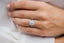 2.60 CT Emerald Solitaire Moissanite Engagement Ring - crownmoissanite