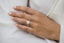 2.10 CT Round Solitaire Moissanite Engagement Ring - crownmoissanite