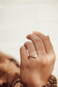 2.50 CT Oval Cut Cluster Moissanite Engagement Ring-custom Listing for Danni