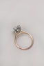 4.50 CT Pear Solitaire Bridge Moissanite Engagement Ring - crownmoissanite