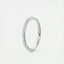 0.37 Round Cut Full Eternity Moissanite Bridal Wedding Band - crownmoissanite