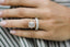 1.65 - 4.65 CT Elongated Cushion Solitaire Moissanite Engagement Ring - crownmoissanite