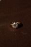 3.0 CT Round Cut Halo Moissanite Engagement Ring