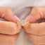1.50 CT Oval Cut Halo Twisted Pave Moissanite Engagement Ring - crownmoissanite