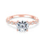1.50 CT Round Moissanite Diamond Solitaire Engagement Ring - crownmoissanite