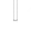 0.20 TCW Round Moissanite Diamond Bar Style Necklace - crownmoissanite
