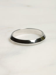 Polished Finish Classic Men's Wedding Band - crownmoissanite