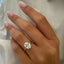 2.1 CT Oval Cut Solitaire Style Moissanite Engagement Ring - crownmoissanite
