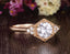 1.60 CT Round Shaped Moissanite Vintage Art Deco Engagement Ring - crownmoissanite