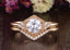 1.60 CT Round Cut Vintage Art Deco Moissanite Engagement Ring - crownmoissanite