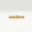 0.15 TCW Round Cut Milgrain Style Moissanite Wedding Band - crownmoissanite