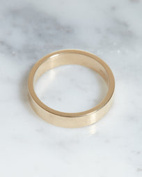 Classic Polished Wedding Band For Men - crownmoissanite