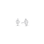0.24 TCW Marquise Moissanite Diamond Soliatire Stud Earrings - crownmoissanite
