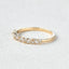 0.26 CT Marquise & Round Shaped Moissanite Cluster Wedding Band - crownmoissanite