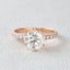 1.8 CT Round Shaped Moissanite Solitaire Engagement Ring - crownmoissanite