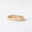 0.19 CT Round Shaped Moissanite Cluster Wedding Band - crownmoissanite