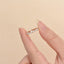 0.4 CT Round & Marquise Shaped Moissanite Alternative Stone Wedding Band - crownmoissanite