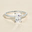 1.67 CT Radiant Shaped Moissanite Solitaire Engagement Ring - crownmoissanite
