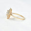 0.43 CT Oval Cut Ballerina Moissanite Engagement Ring - crownmoissanite