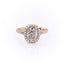 Home Trial Ring-2.0 Elongated Cushion Halo Split Shank Engagement Ring Specially Reserved for shaylaw
