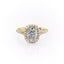 Home Trial Ring-2.0 Elongated Cushion Halo Split Shank Engagement Ring Specially Reserved for shaylaw