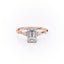 1.91 CT Emerald Shaped Moissanite Solitaire Engagement Ring - crownmoissanite