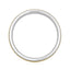Classic Men's Wedding Band With Brushed Finish Metal - crownmoissanite