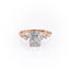 2.0 CT Radiant Shaped Moissanite Solitaire Engagement Ring - crownmoissanite