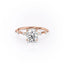 1.60 CT Round Shaped Moissanite Solitaire Engagement Ring - crownmoissanite