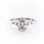 2.72 CT Oval Cut Three Stone Moissanite Engagement Ring - crownmoissanite