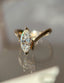1.25 - 3.0 CT Marquise Shaped Moissanite Soliatire Style Engagement Ring