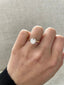1.57 CT Round Cut Moissanite Solitaire Engagement Ring
