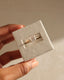 2.23 CT Emerald Cut Moissanite Hidden Halo Engagement Ring